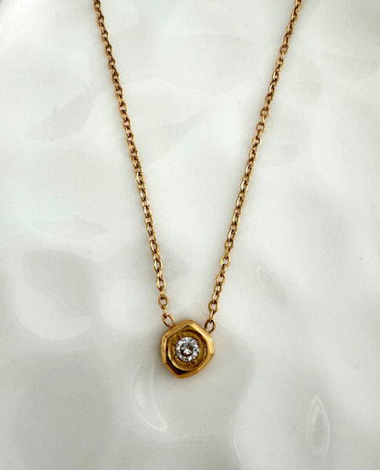 Cora CZ Pendant Necklace